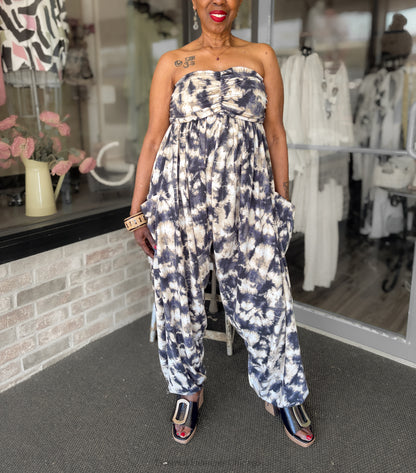 Solana Strapless Jumpsuit - Essential Elements Chicago