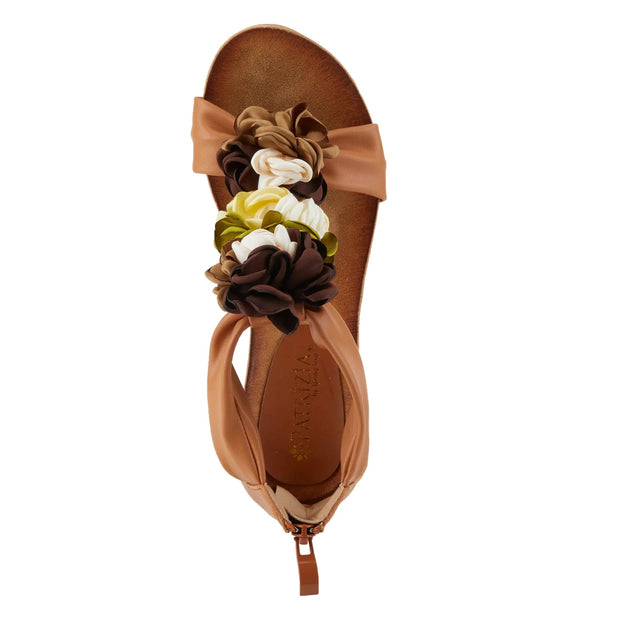 Spring Step Begonia Wedge Sandal - Essential Elements Chicago