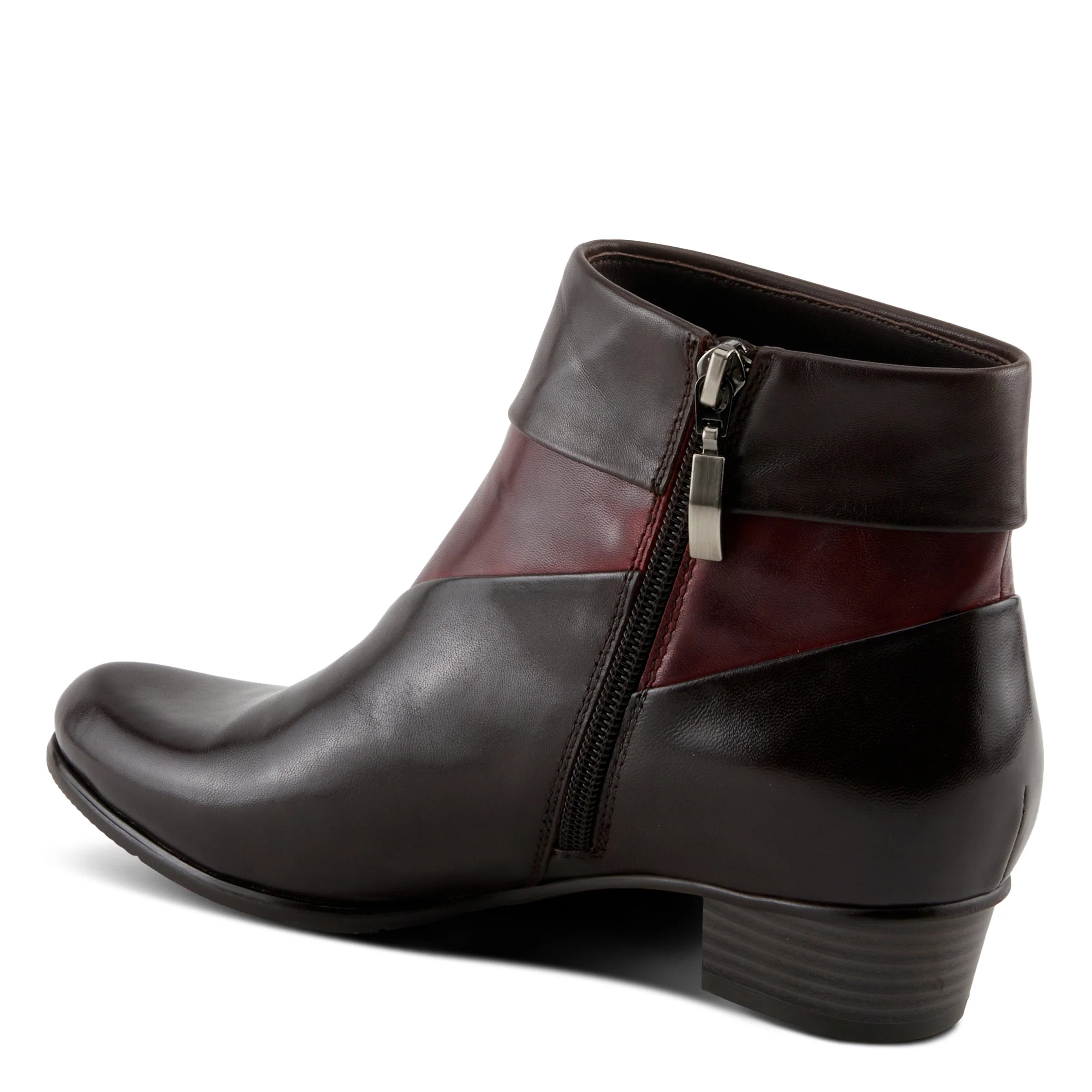 Spring Step Mayvilla Bootie, Chocolate - Essential Elements Chicago