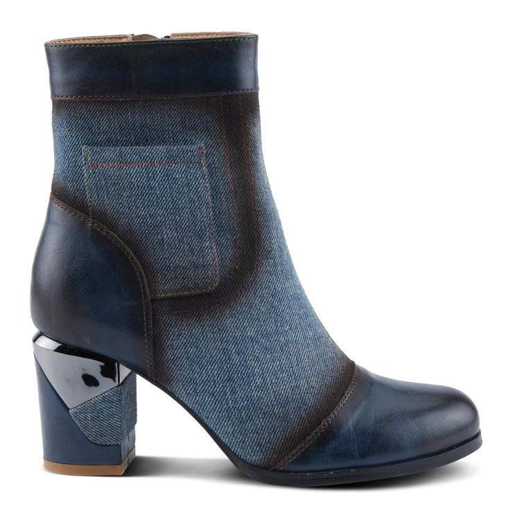 Spring Step Milani Denim Boots - Essential Elements Chicago