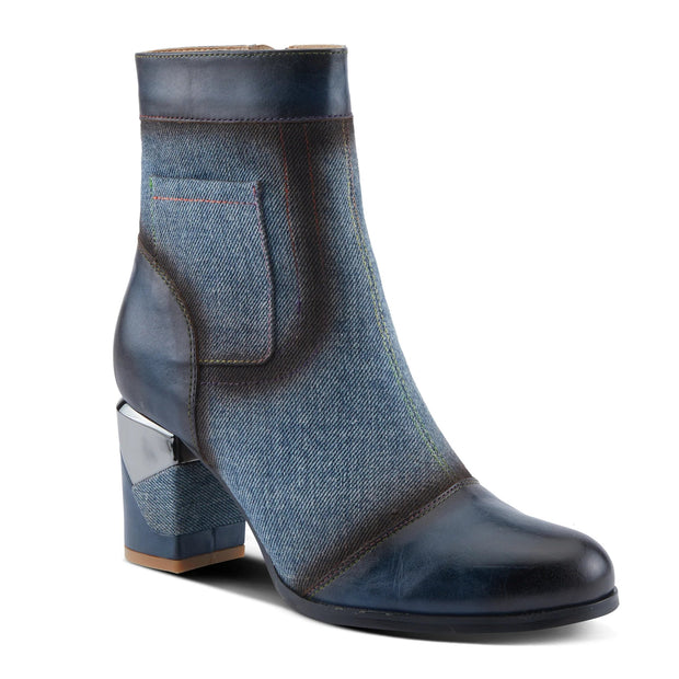 Spring Step Milani Denim Boots - Essential Elements Chicago