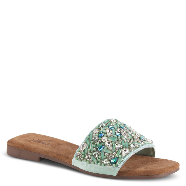 Spring Step Sizzling Jeweled Sandal - Essential Elements Chicago