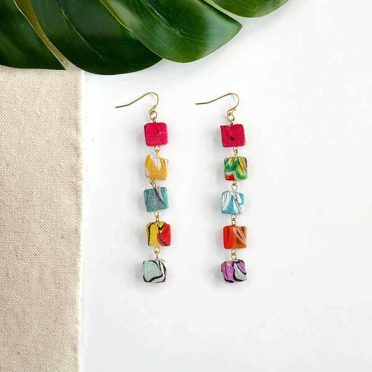 Square Quintet Earrings - Essential Elements Chicago