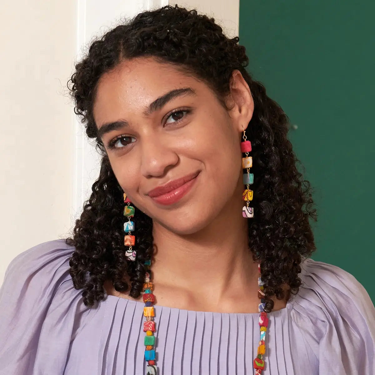 Square Quintet Earrings - Essential Elements Chicago