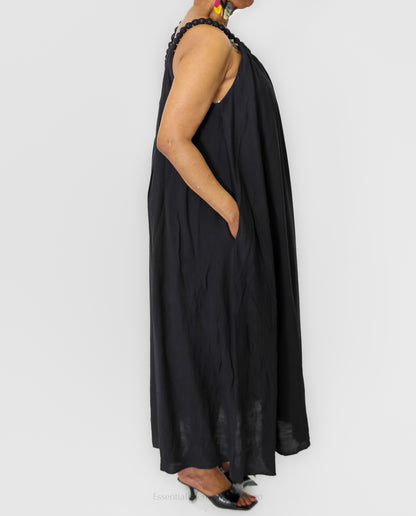 Summer Dress, Black - Essential Elements Chicago