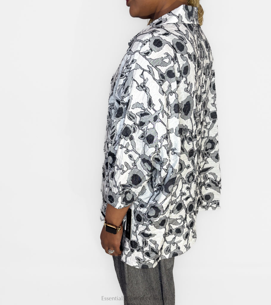 Sydney Sue Crinkle Shirt, Plus - Essential Elements Chicago