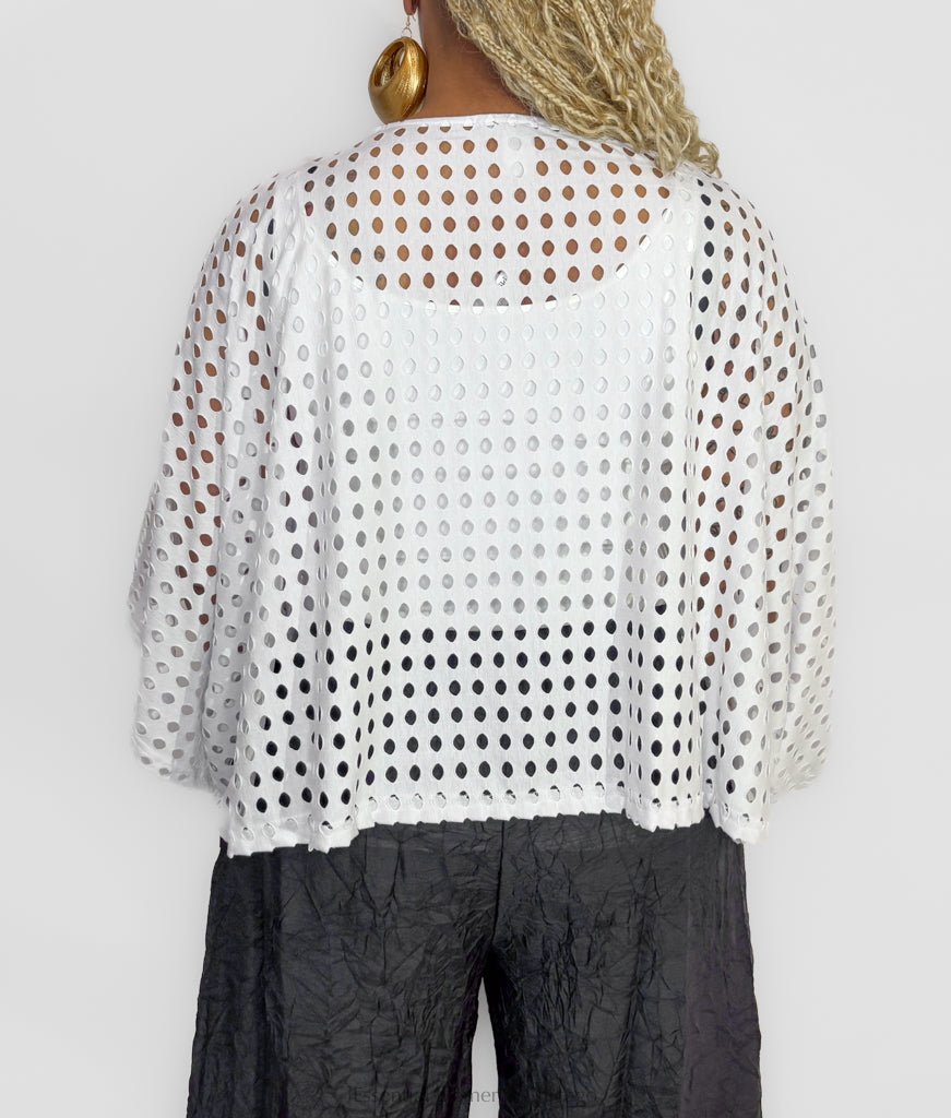 Sydney Topanga Knitted Holes Topper - Essential Elements Chicago