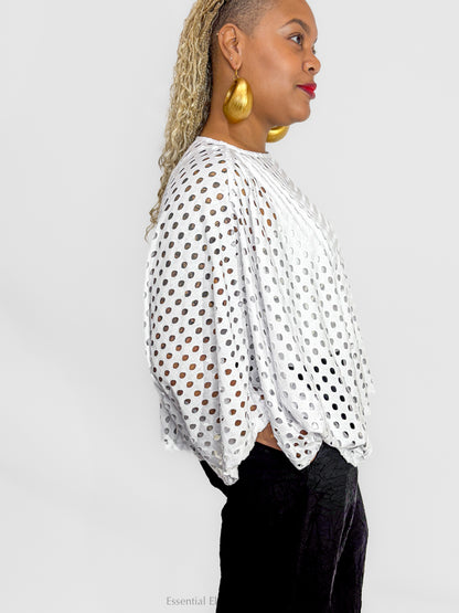 Sydney Topanga Knitted Holes Topper - Essential Elements Chicago