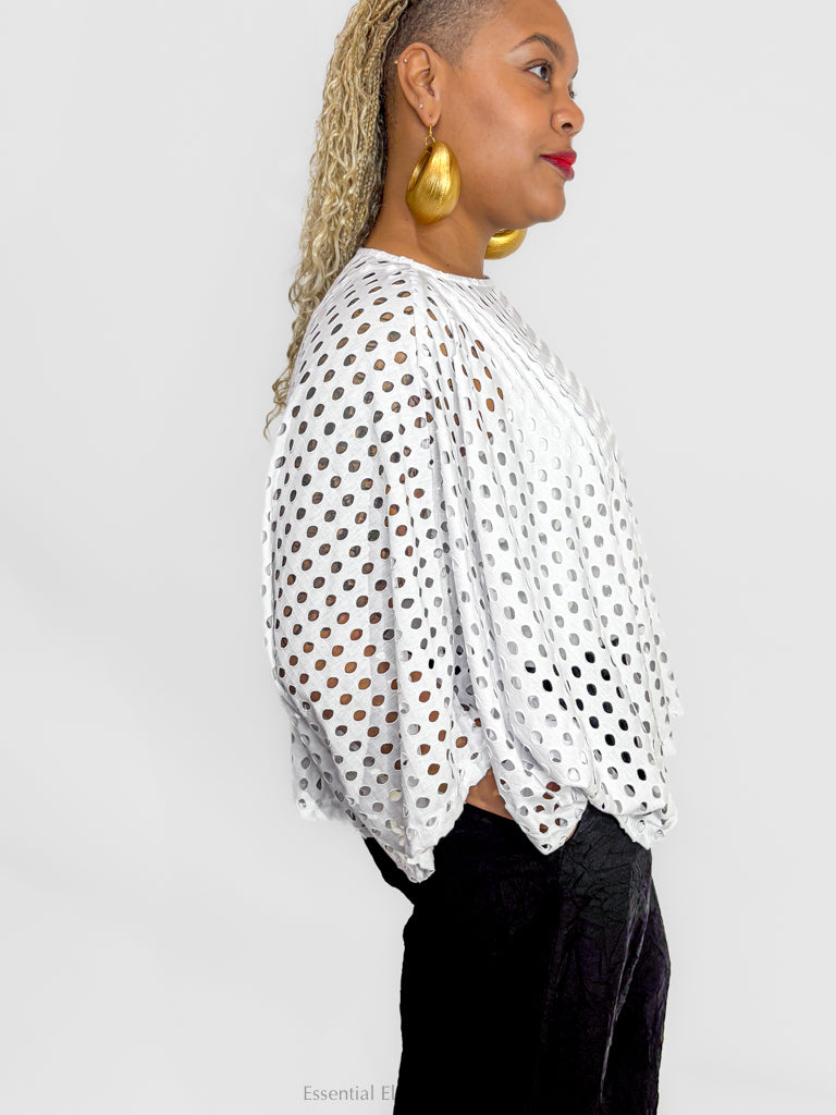 Sydney Topanga Knitted Holes Topper - Essential Elements Chicago