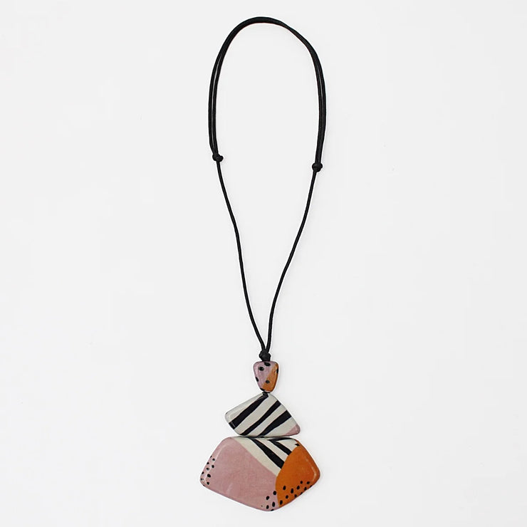 Sylca Pink Teagan Pendant - Essential Elements Chicago