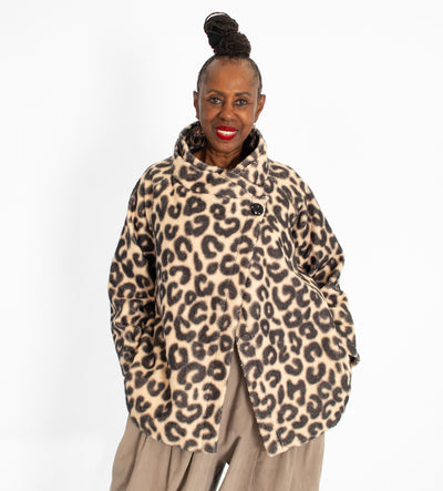T by Transparente Leopard Jacket - Essential Elements Chicago