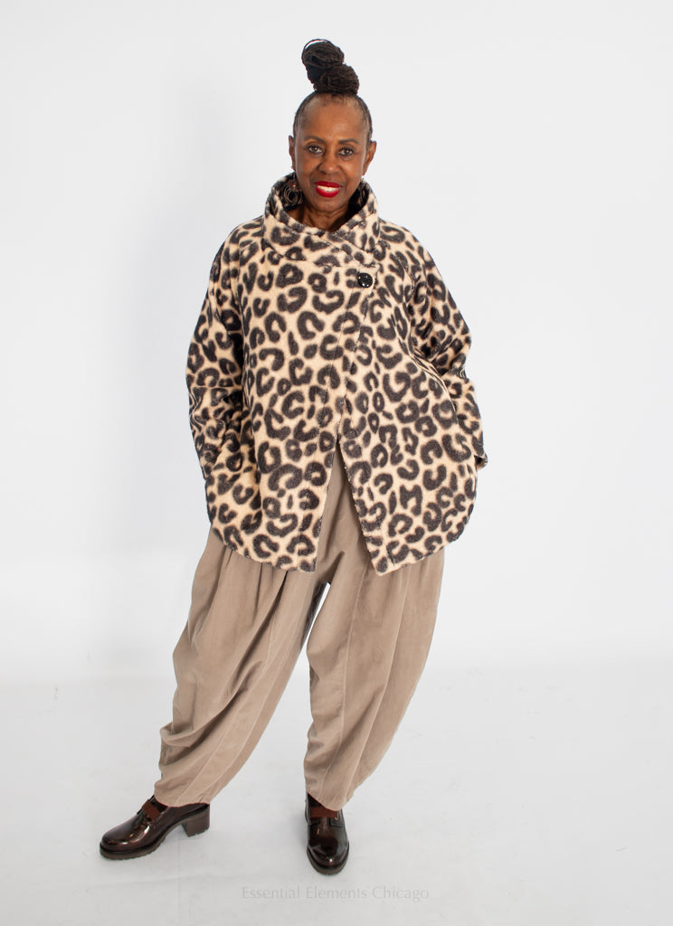 T by Transparente Leopard Jacket