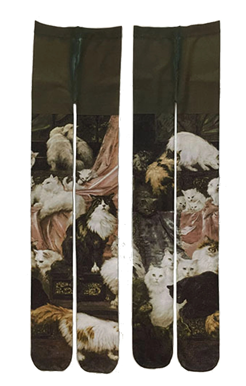 Tabbiesocks Catz Tights - Essential Elements Chicago