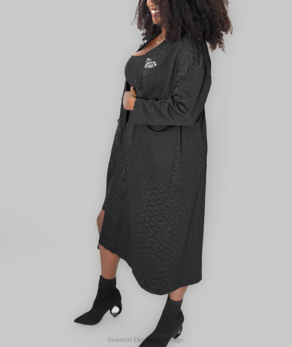 Terra Brooch Cardi Coat