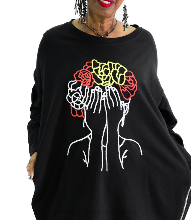 Transparente Fantasy Face Top - Essential Elements Chicago