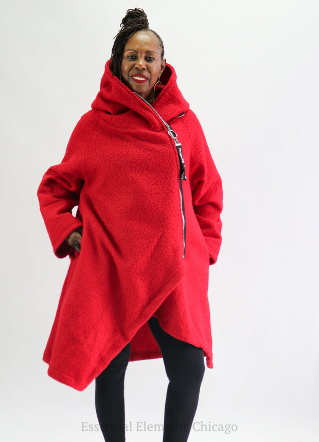 Transparente Poncho Coat - Essential Elements Chicago