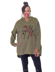 Transparente Tic Tac Toe Pullover - Essential Elements Chicago