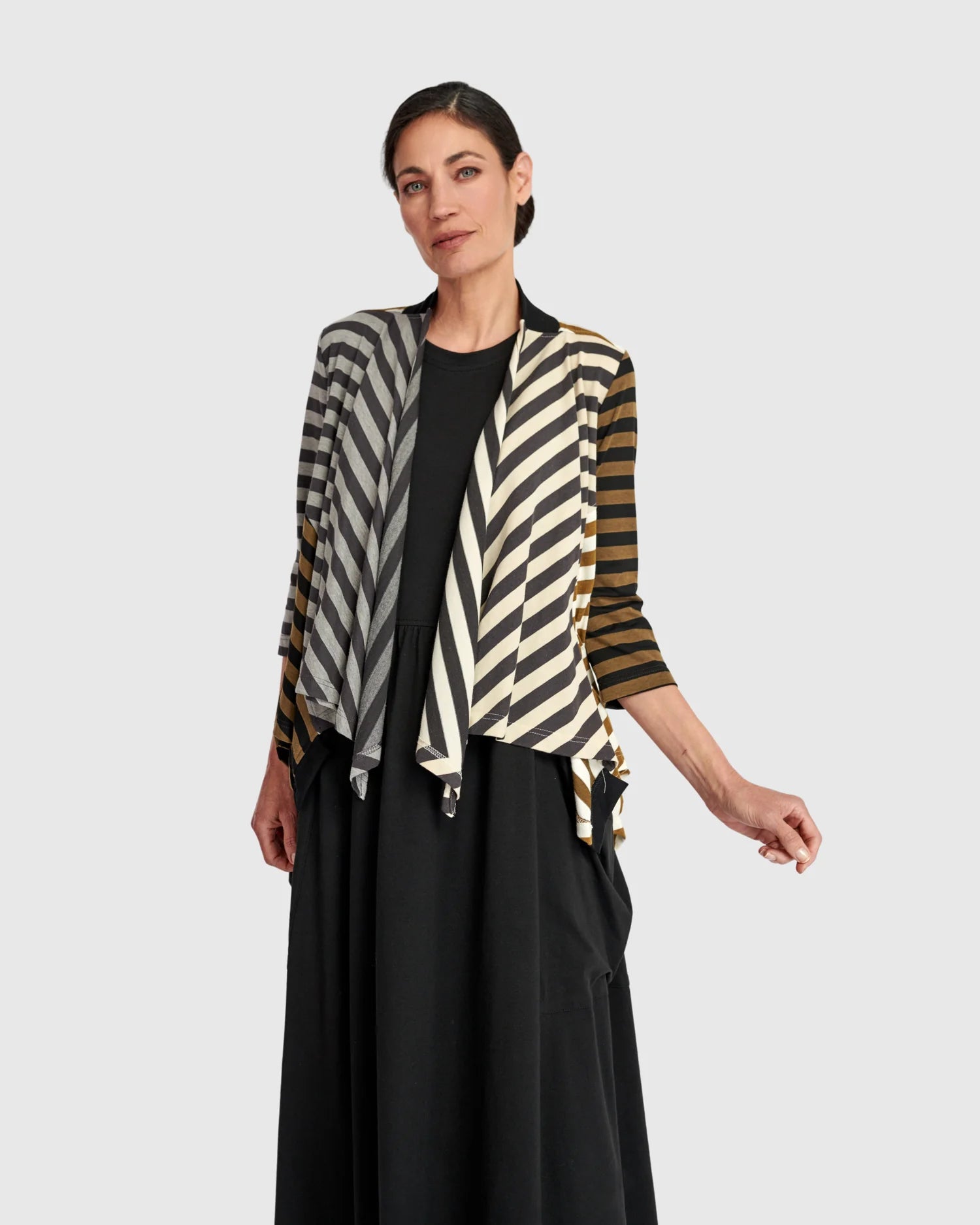 Urban Crosscourt Striped Cardigan - Essential Elements Chicago