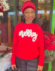 Vida Be Merry Sweatshirt - Essential Elements Chicago