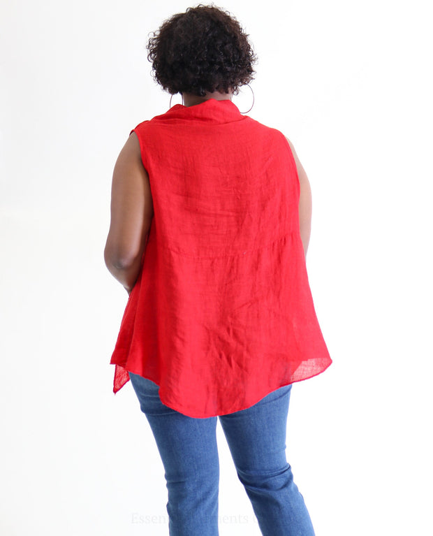 Whisk Linen Top - Essential Elements Chicago