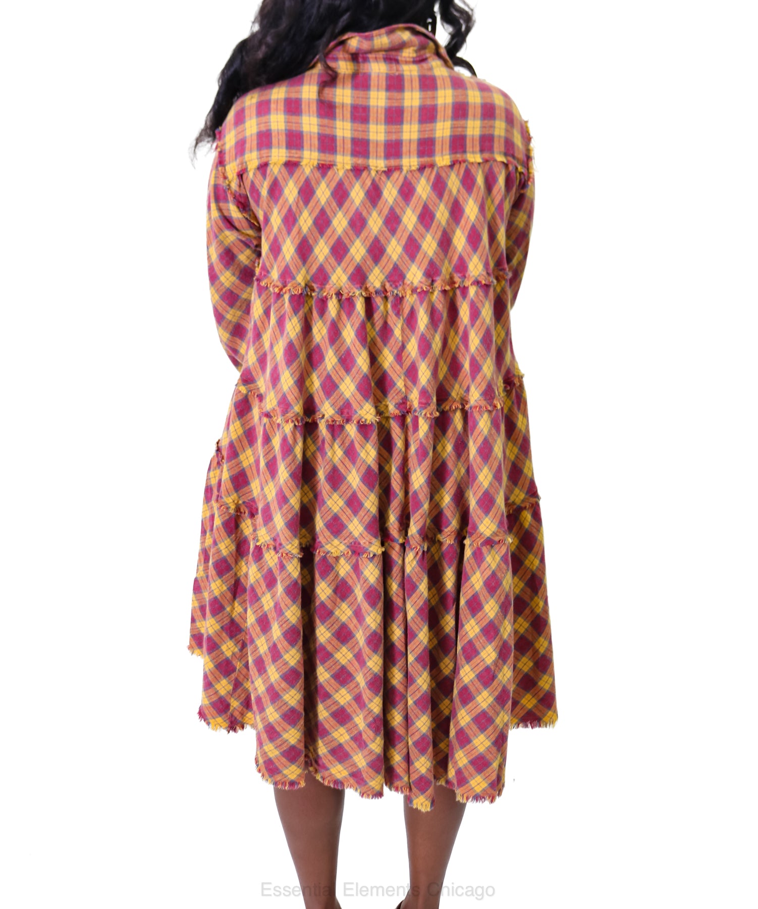 Willow Plaid Tunic - Essential Elements Chicago