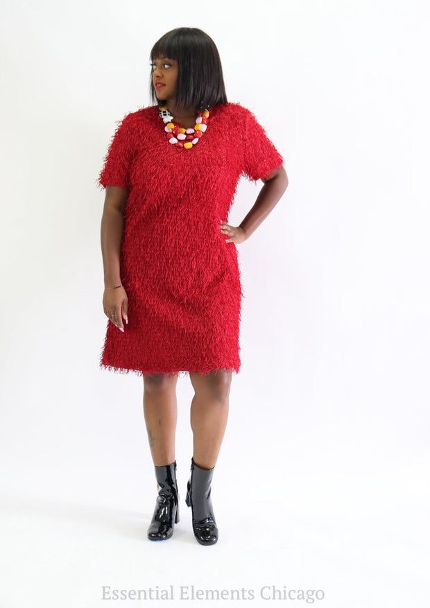 Winnae Eyelash Dress - Essential Elements Chicago
