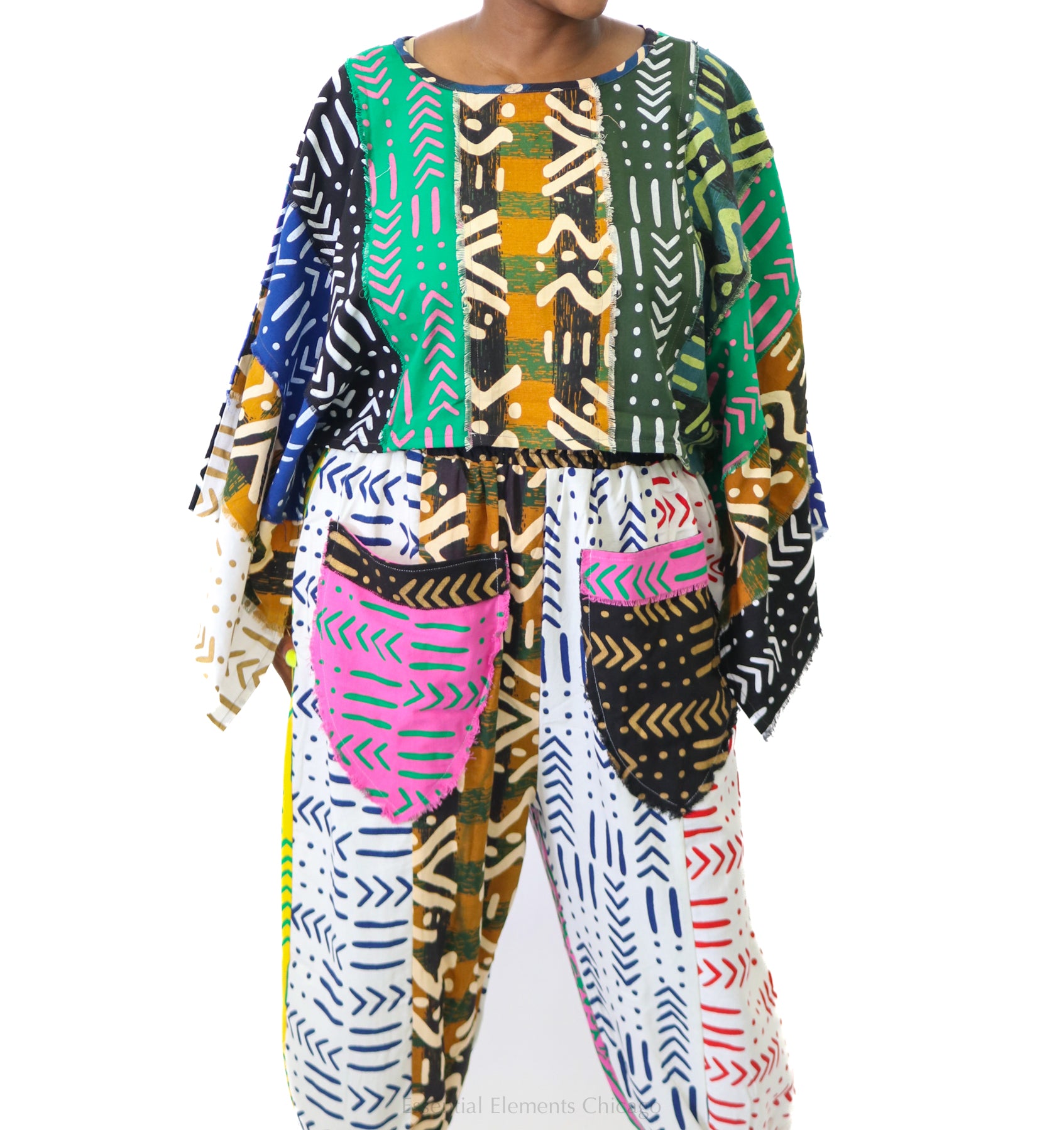 Woven Roots Pant Set - Essential Elements Chicago