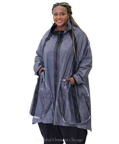 Zilberman Anthracite Coat - Essential Elements Chicago