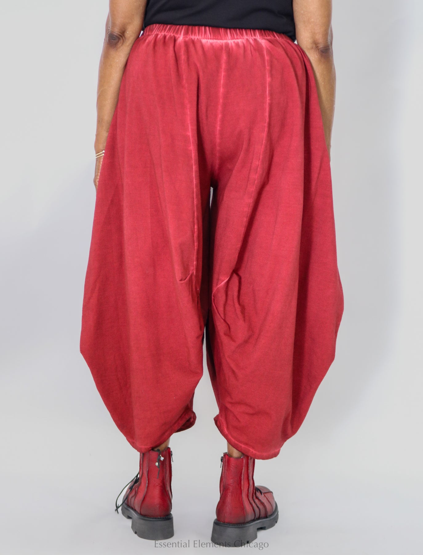 Zilberman Balloon Trousers - Red - Essential Elements Chicago