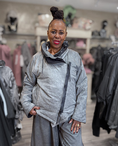 Zilberman Cotton and Wool Coat - Essential Elements Chicago