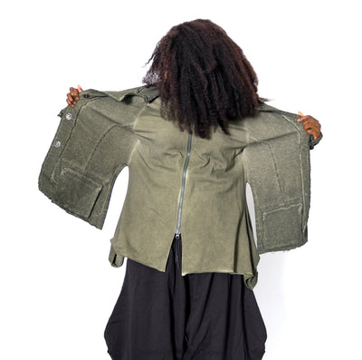 Zilberman Double Jacket, Green - Essential Elements Chicago
