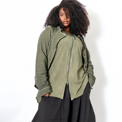Zilberman Double Jacket, Green - Essential Elements Chicago