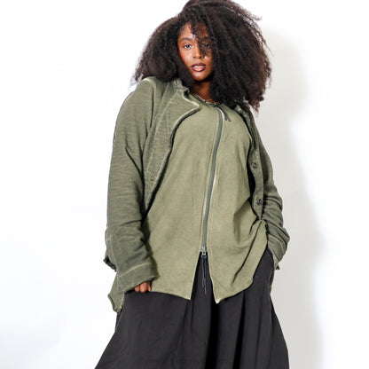 Zilberman Double Jacket, Green - Essential Elements Chicago