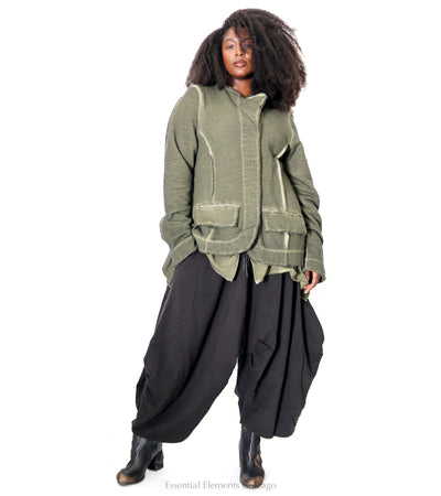 Zilberman Double Jacket, Green - Essential Elements Chicago