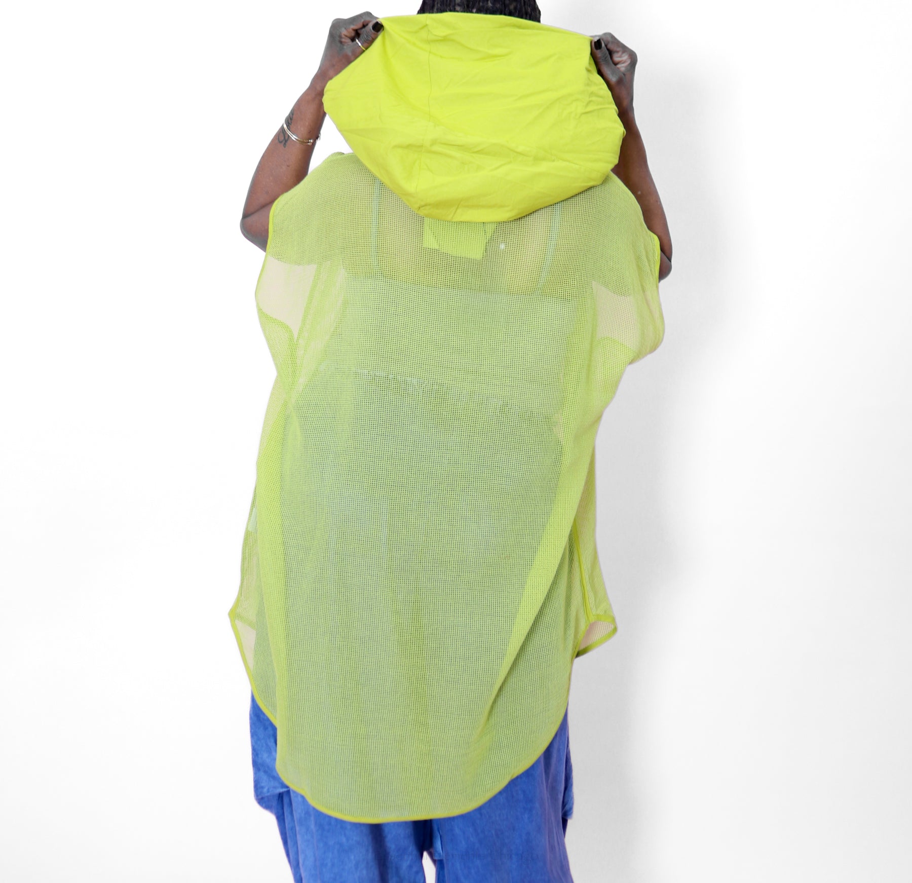 Zilberman Hooded Tunic, Lemon - Essential Elements Chicago