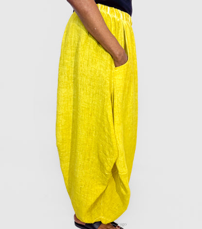 Zilberman Linen Balloon Pant - Essential Elements Chicago