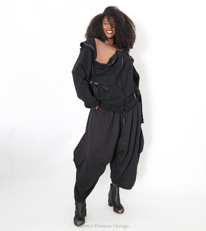 Zilberman Multi Zip Jacket, Black - Essential Elements Chicago