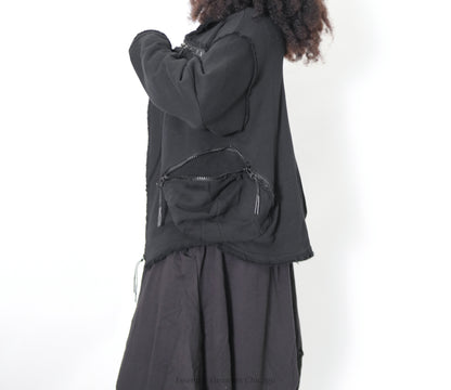 Zilberman Multi Zip Jacket, Black - Essential Elements Chicago