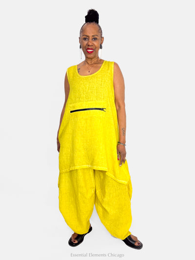 Zilberman Linen Balloon Pant - Essential Elements Chicago