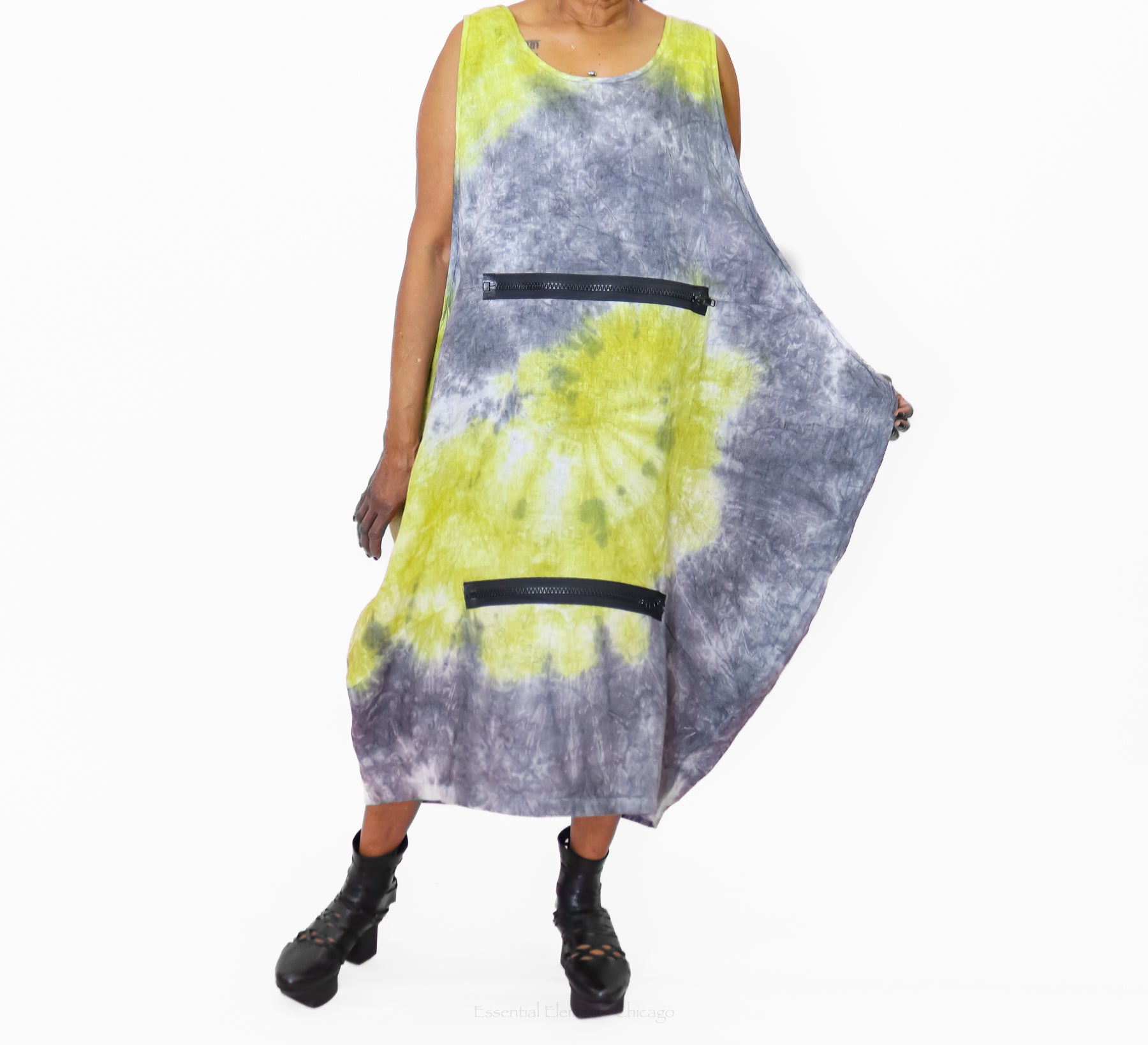 Zilberman Tie Dye Tunic - Essential Elements Chicago