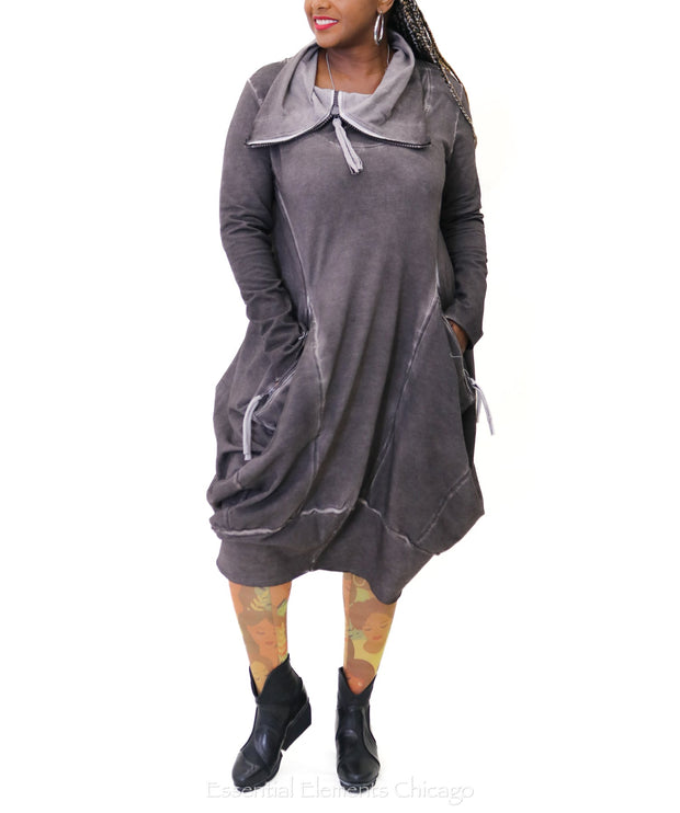 Zilberman Zippered Dress - Essential Elements Chicago