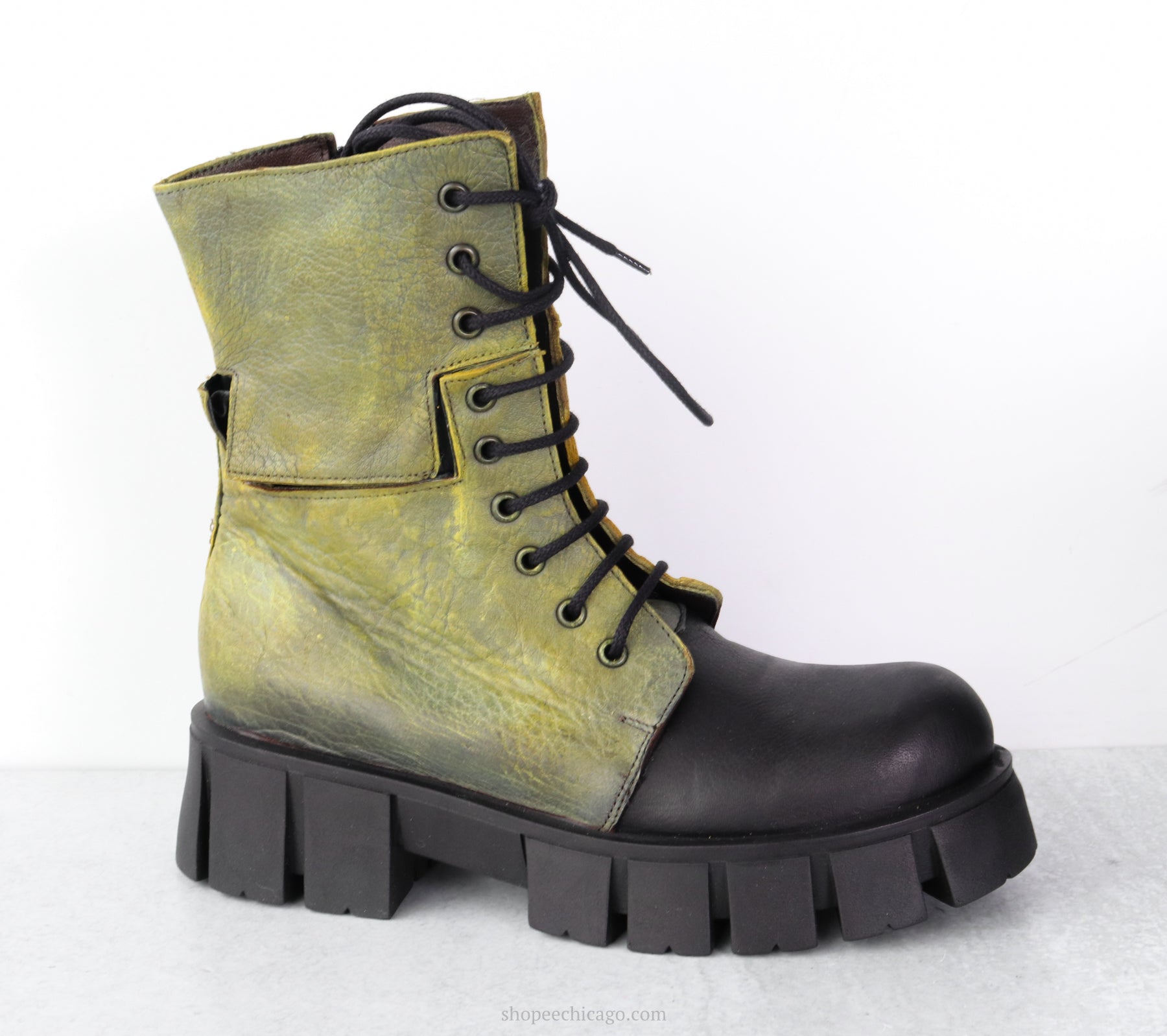 Papucei Sepio Lace-Up Boots - Essential Elements Chicago